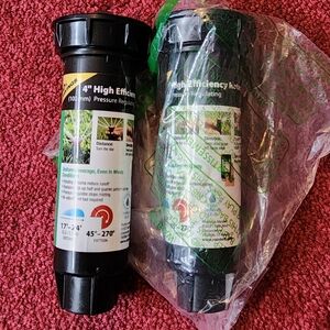 Rain Bird Pressure Regulating (PRS) High-Efficiency Pro Rotary Sprinkler. Set/2
